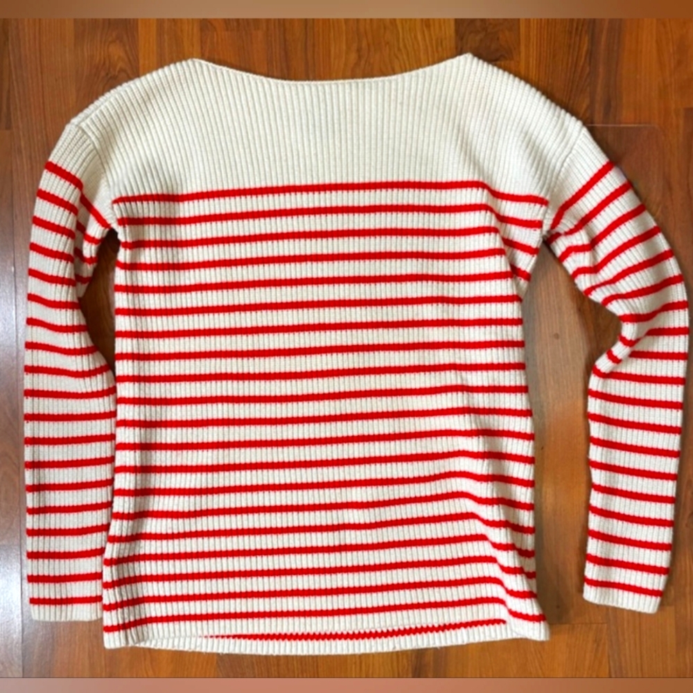 Red striped sweater, Gap